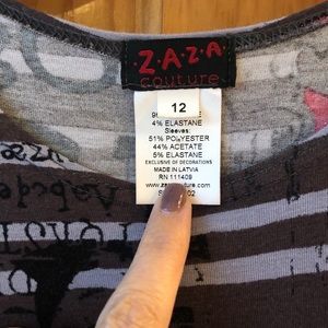 ZaZa Couture size 12 girls